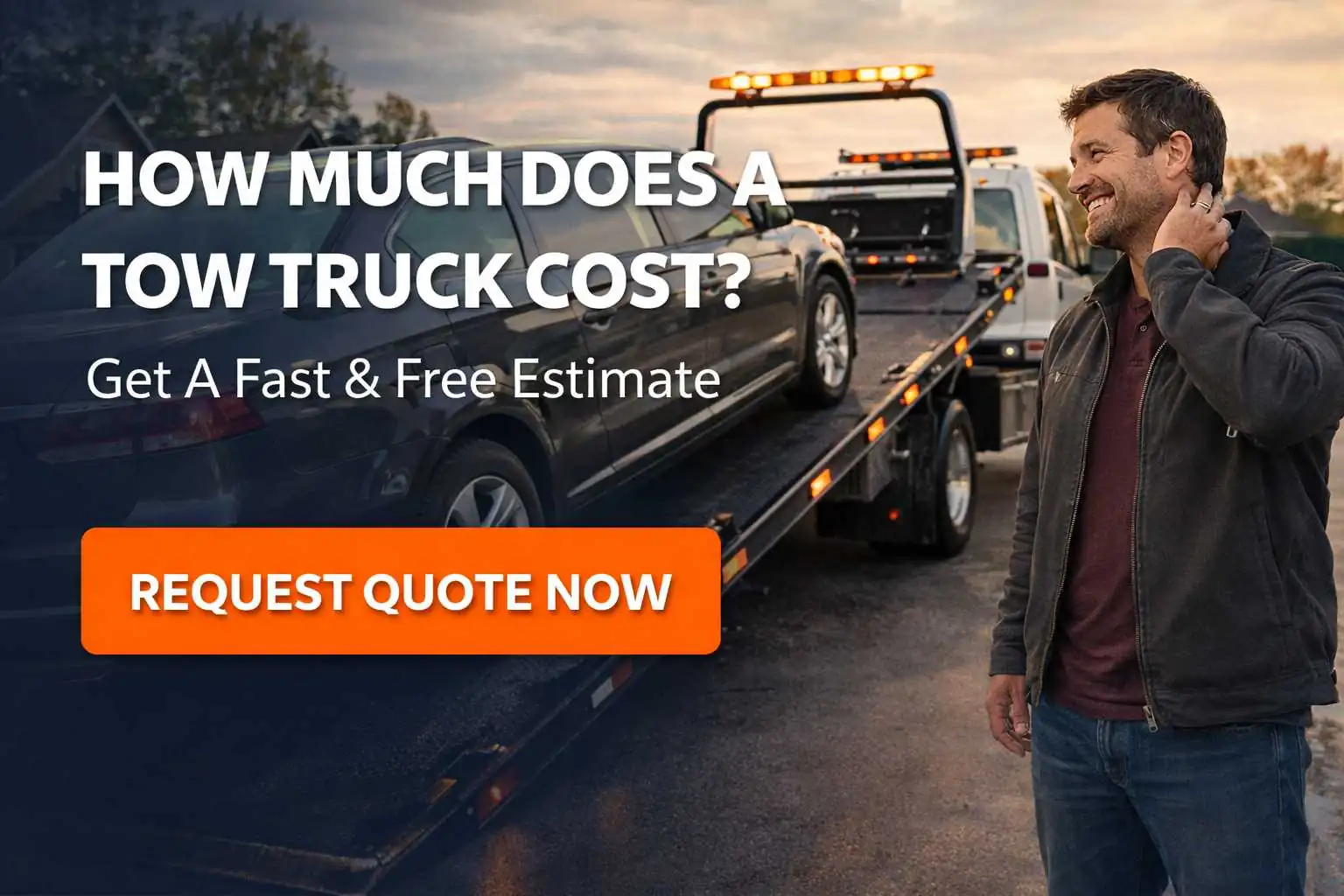 Flatbed Towing Service Towing rates Ottawa how much does a tow truck cost